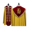 Liturgical cope embroidered IHS (22) - Image 1
