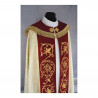 Liturgical cope embroidered IHS (22b) - Image 3