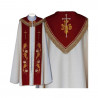 Liturgical cope embroidered IHS (7) - Image 2