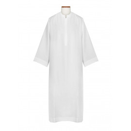 Priest alb – smooth, zipper