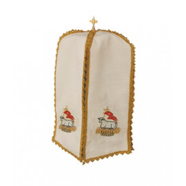 Veil with a ciborium - easter motif (6)