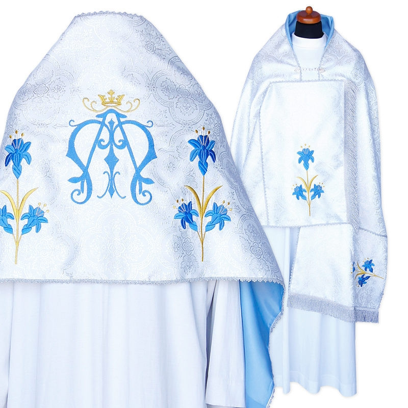 Liturgical veil - marian Motif (2) - Best Catholic Shop