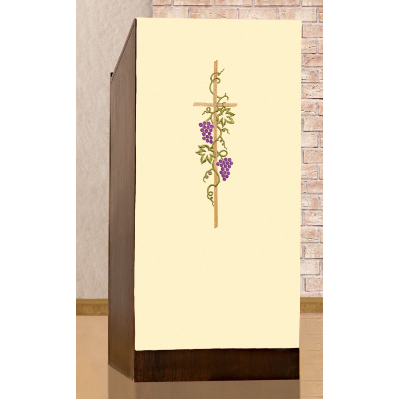 Embroidered lectern/veil for the ambo cross (H20) - Best Catholic Shop