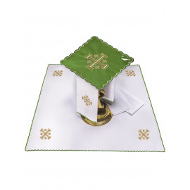 Chalice linen Jerusalem Cross – 18