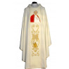 Chasuble with the image Of John paul iI – smooth fabric - Image 1