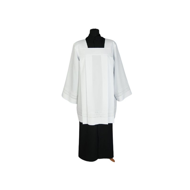 Priestly surplice with lace (D14) - Best Catholic Shop