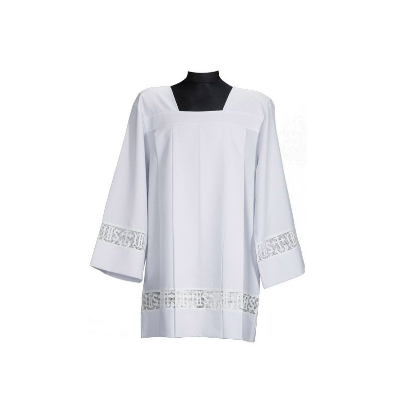 Priestly surplice – cotton lace (D1) - Best Catholic Shop