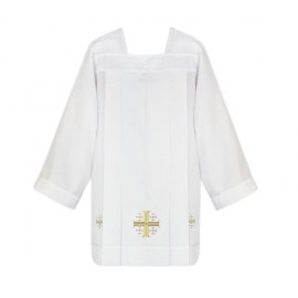 Surplice priestly – embroidery gold Cross Of jerusalem (3)