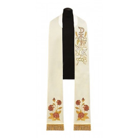 Stole wedding embroidered (29)
