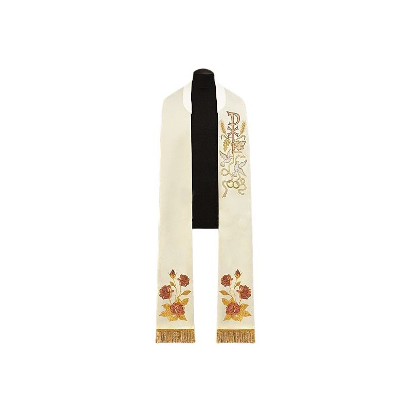 Stole wedding embroidered (29) - Best Catholic Shop