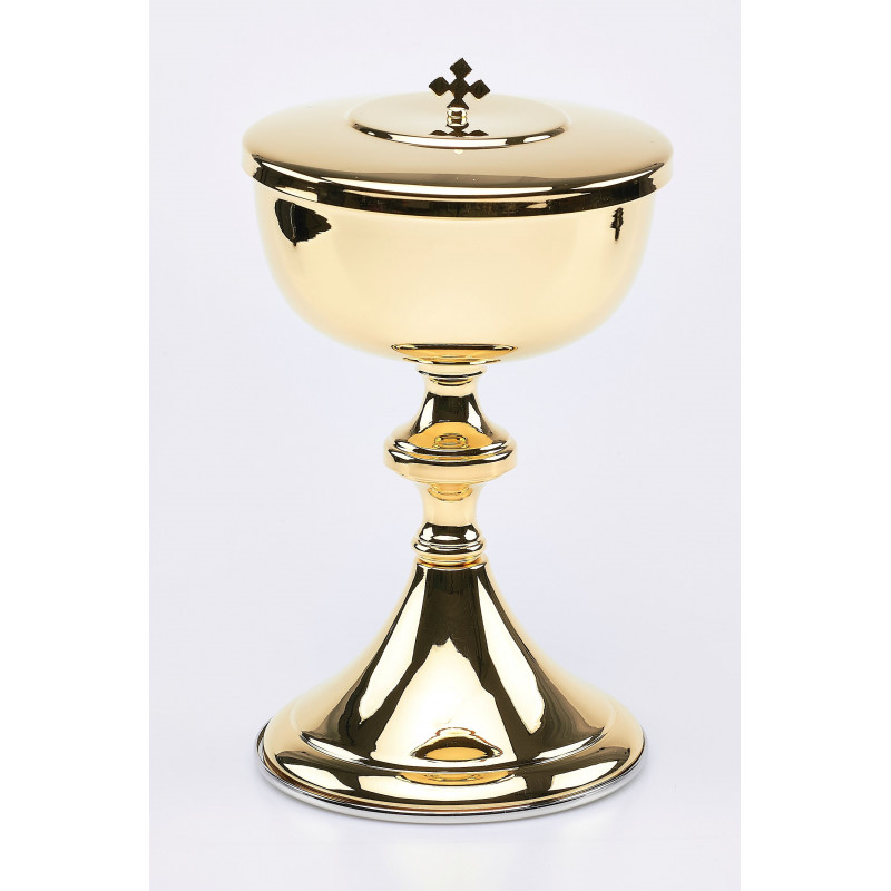 Ciborium gilded with hosts, for concelebration (2) - Best Catholic Shop