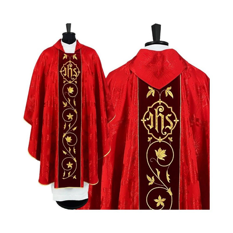 Chasuble gothic IHS (3) - Best Catholic Shop