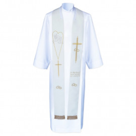 Embroidered wedding stole (2)