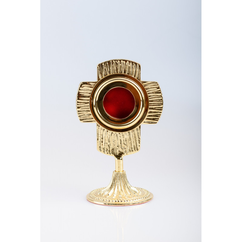 Gold Plated Reliquary - 17 cm (26) - Best Catholic Shop