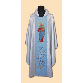 Embroidered chasuble Mother of God (2)