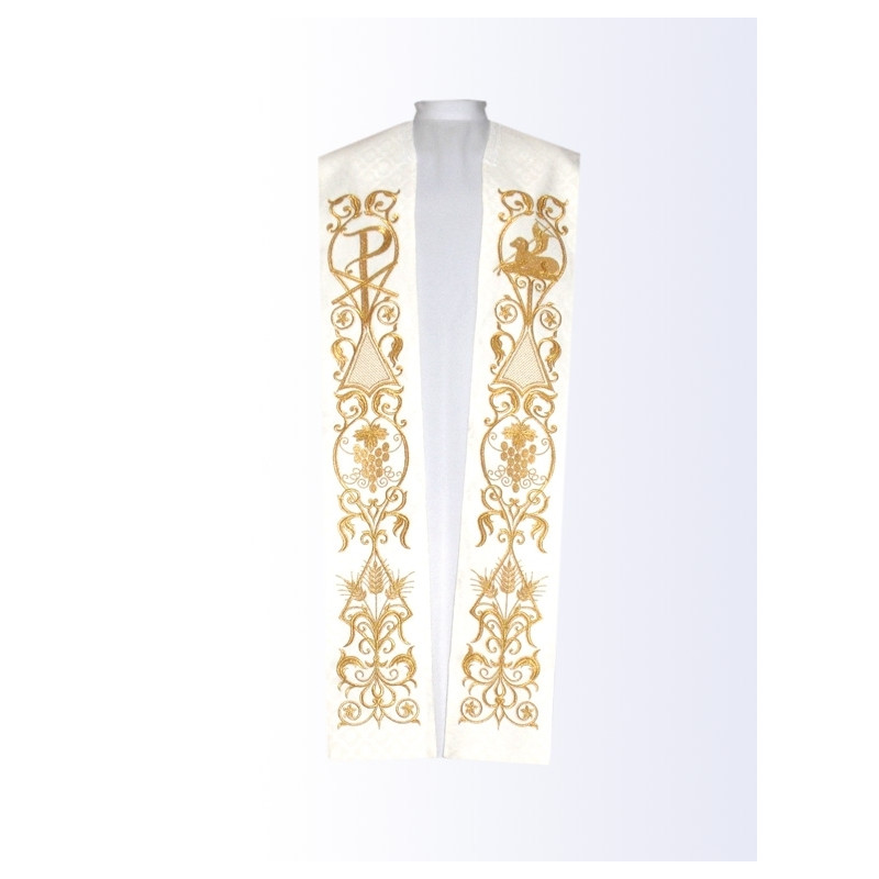 Stole with PX and Lamb - Best Catholic Shop