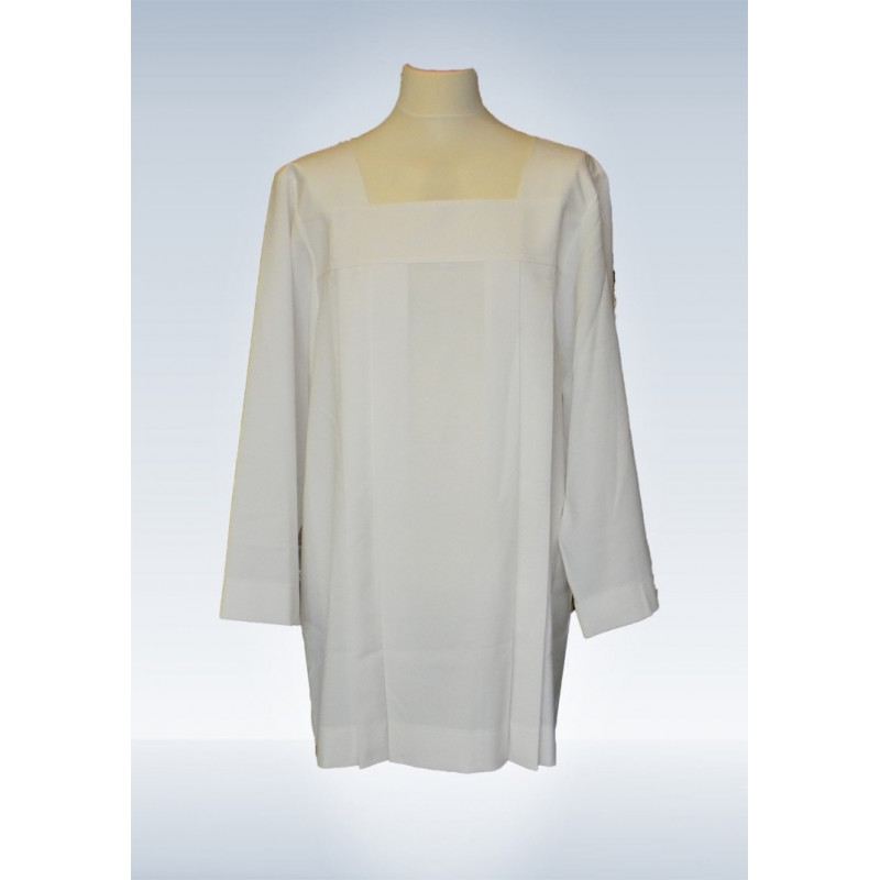 Clergy surplice - white (1) - Best Catholic Shop
