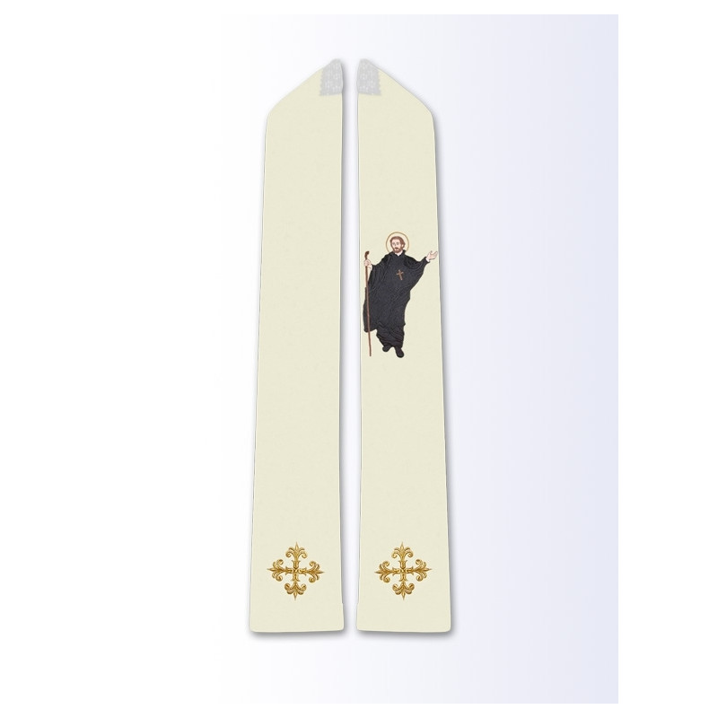 Stole with the image of St. Andrzej Bobola - Best Catholic Shop