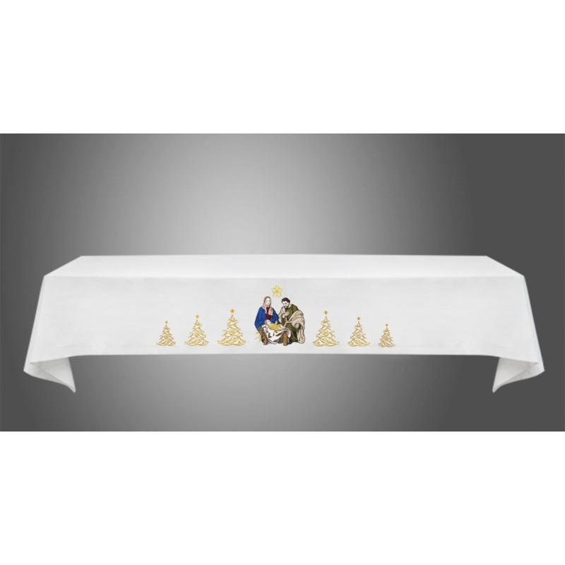 Christmas altar tablecloth - Best Catholic Shop