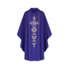 Gothic Chasuble IHS - liturgical colors (1) - Image 1