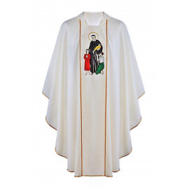 Embroidered chasuble - St. Vincent de Paul