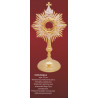Gold plated monstrance 52 cm height (20) - Image 2