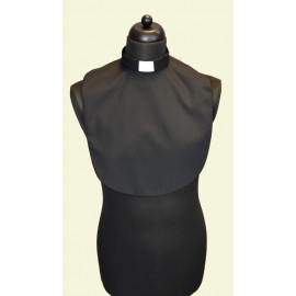 Clergy dickey with velcro