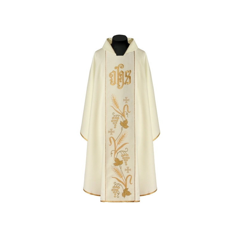 Richly embroidered chasuble (87A) - Best Catholic Shop
