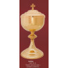 Liturgical ciborium 32 cm (2) - Image 2