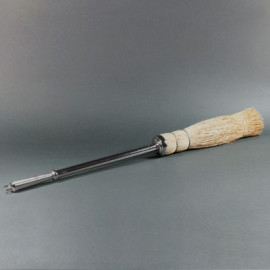 Sprinkler with nickel-plated brass handle