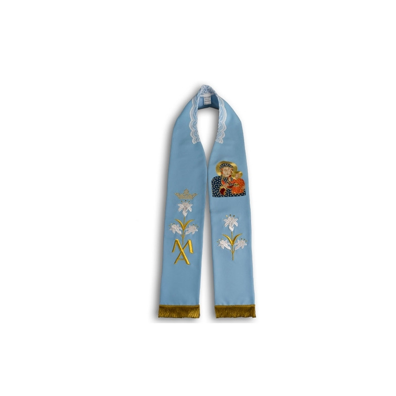 Priest's stole - Our Lady of Częstochowa (23) - Best Catholic Shop