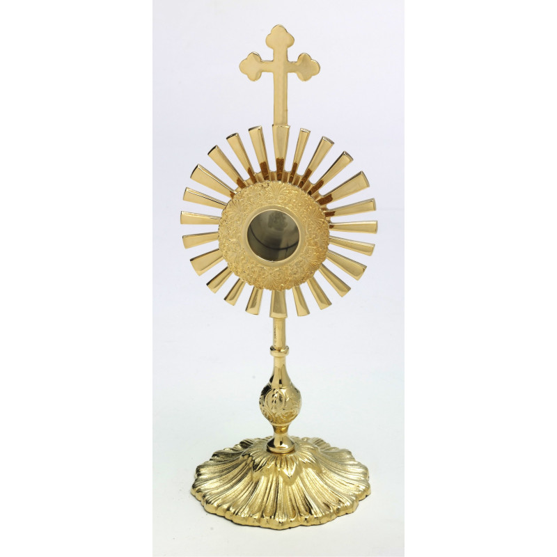 Gilded reliquary - 32 cm - Best Catholic Shop