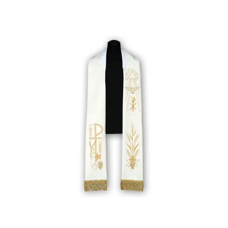 Priest's stole - embroidered (193) - Best Catholic Shop