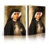 Icon Saint Faustina the Merciful Jesus - Image 1