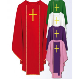 Chasuble with embroidery on the front (810)