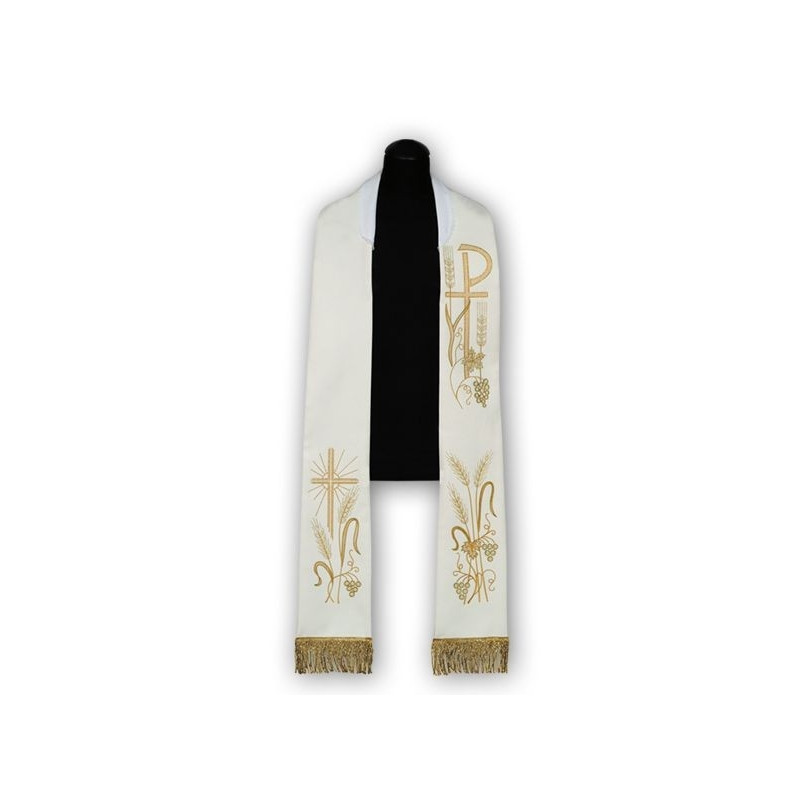 Priest's stole - embroidered (191) - Best Catholic Shop