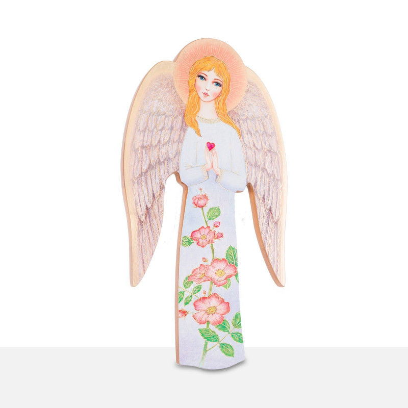 Guardian Angel icon - heart-holding (17) - Best Catholic Shop