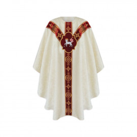 Semi-Gothic Easter Chasuble (30)