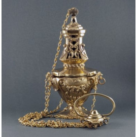 Brass cast thurible 27 height