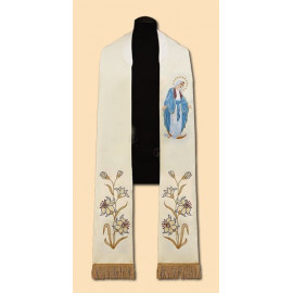 Stole Embroidered - Our Lady Immaculate (37)