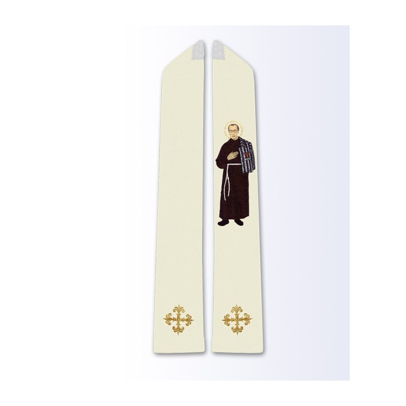The stole with the image of Maximilian Kolbe - Best Catholic Shop