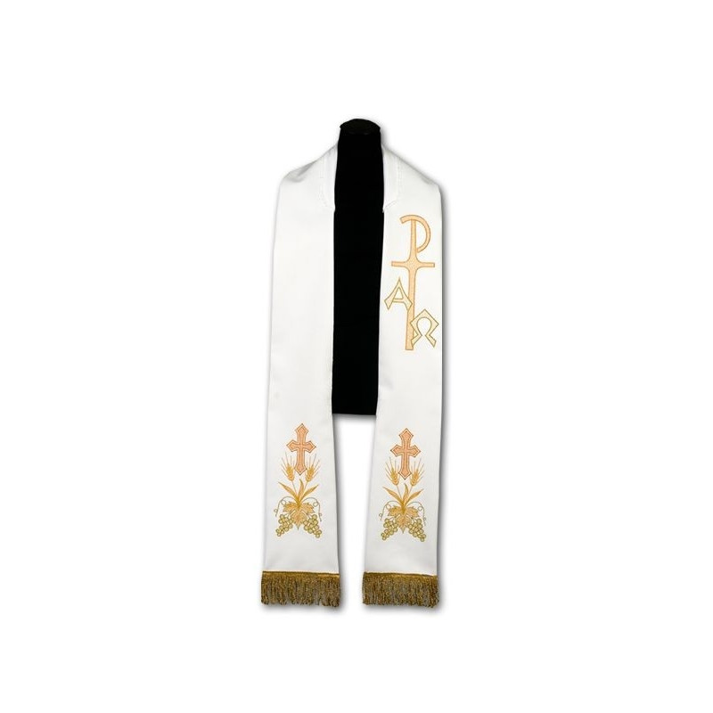 Priest's stole - embroidered (194) - Best Catholic Shop