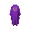 Chasuble with laurel wreath - violet - Image 1