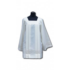 Georgette Surplice - satin insertion