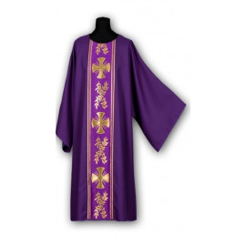Purple dalmatics + stole