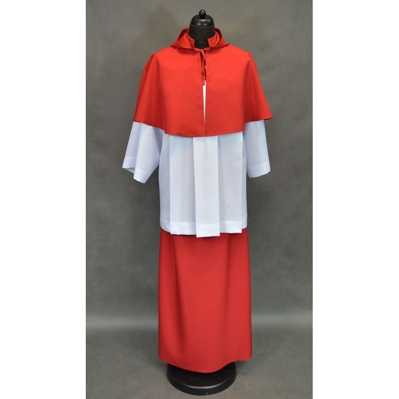 Red Altar Server Skirts + Capes - Best Catholic Shop