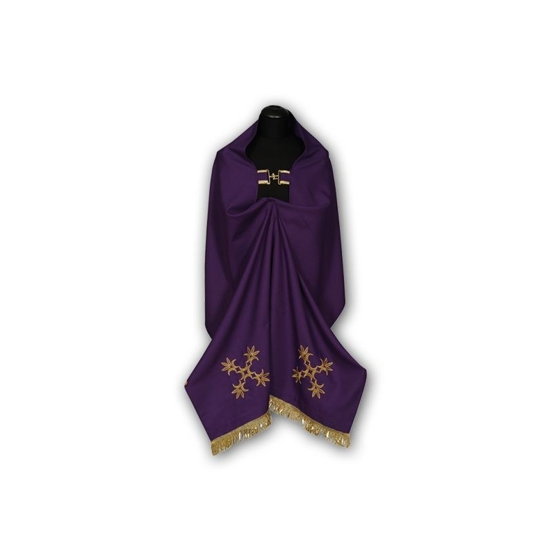 Violet embroidered veil - Best Catholic Shop