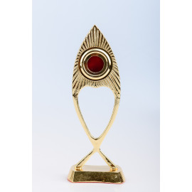 Gold-plated reliquary Fish - 23 cm (21)