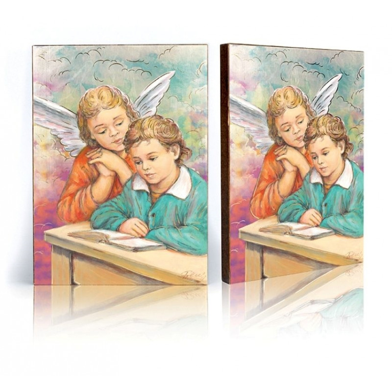 Icon Guardian Angel - learning (39) - Best Catholic Shop