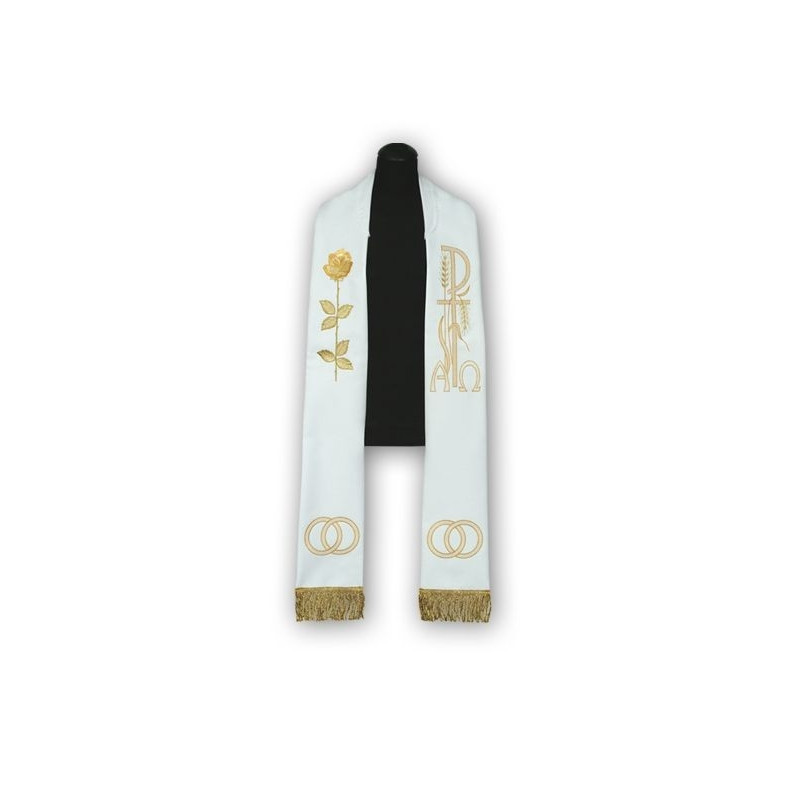 Embroidered wedding stole - Best Catholic Shop